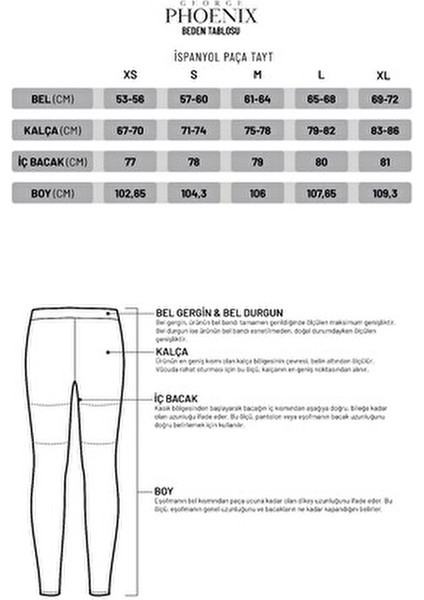 Bej Kadın Bel Push-Up Toparlayıcı İspanyol Paça Tayt Yüksek Konforlu Tasarım