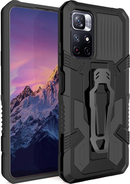 Xiaomi Redmi Note 11 5g Için Armor Warrior Pc + Tpu Kılıf (Yurt Dışından)
