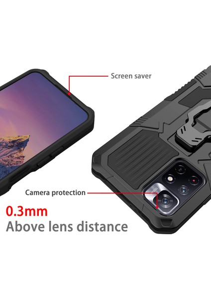 Xiaomi Redmi Note 11 5g Için Armor Warrior Pc + Tpu Kılıf (Yurt Dışından) modelleri