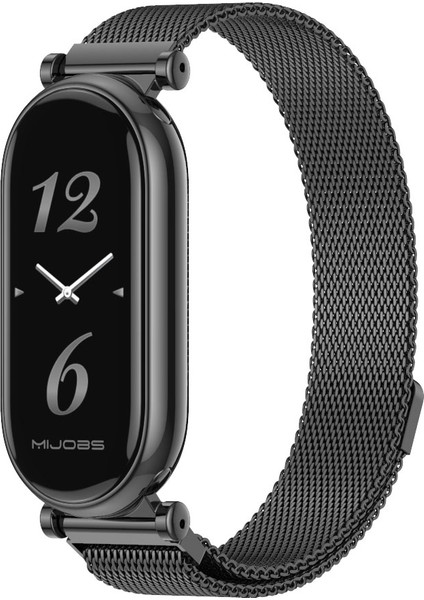 Xiaomi Mi Band 8/9/9 Nfc Için Milan Manyetik Metal Kayış (Yurt Dışından)