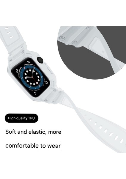 Apple Watch Series 10/11 42MM Için Tpu Kılıflı Saat Kayışı (Yurt Dışından) fırsatları