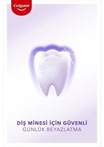 Optic White Purple Reveal Diş Macunu 75 ml Güvenli Günlük Beyazlatma Özelliğiyle