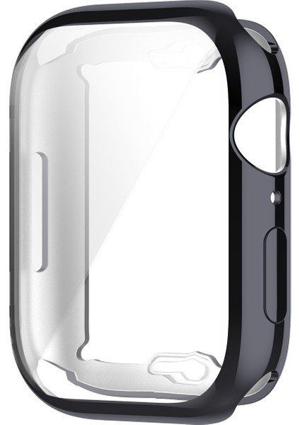 Apple Watch Serisi 9/8/7 41MM Için Darbeye Dayanıklı Tpu Tam Koruyucu Shl (Yurt Dışından)