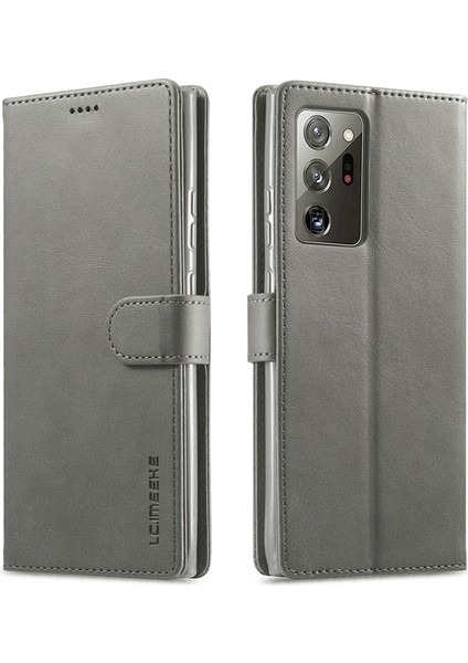 Samsung Galaxy Note 20 Ultra Için Deri Kılıf (Yurt Dışından)