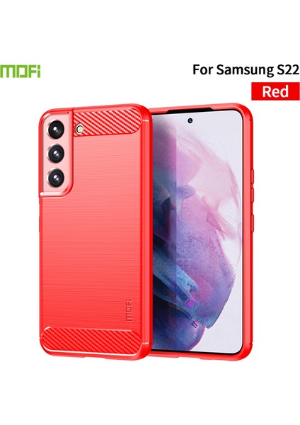 Samsung Galaxy S22 5g Için Fırça Karbon Fiber Tpu Kılıf (Yurt Dışından) fırsatları