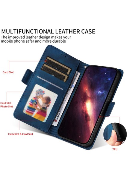 Realme 14 Global Için Kabartmalı Pu Kılıf (Yurt Dışından) modelleri