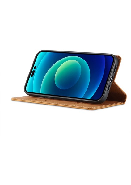 iPhone 14 Pro Max Için Lc.ımeeke Güçlü Manyetik Deri Kılıf (Yurt Dışından) indirimleri
