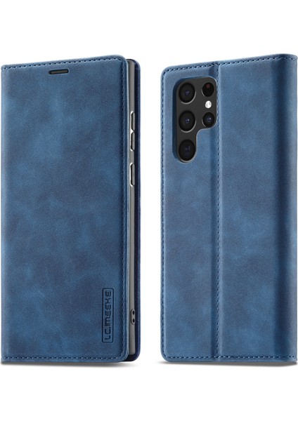 Samsung Galaxy S22 Için Lc.ımeeke Manyetik Deri Kılıf (Yurt Dışından)