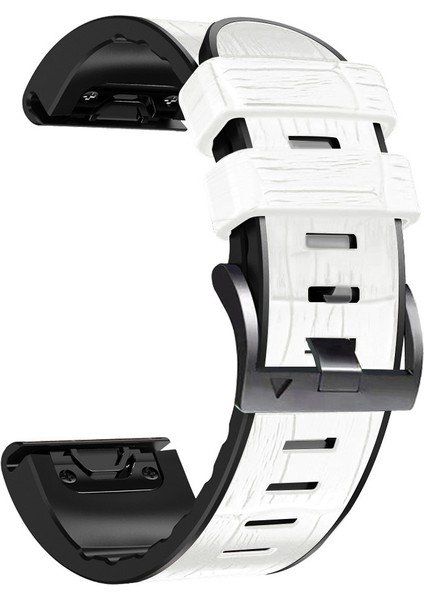 Garmin Fenix ​​7x/6x Pro/tactix 7 26MM Için Silikon Kordonlu Saat (Yurt Dışından) modelleri