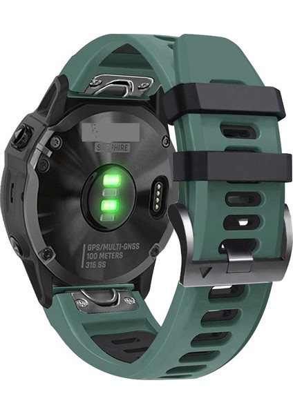 Garmin Descent MK2I Için 26MM Silikon Saat Bandı (Yurt Dışından)