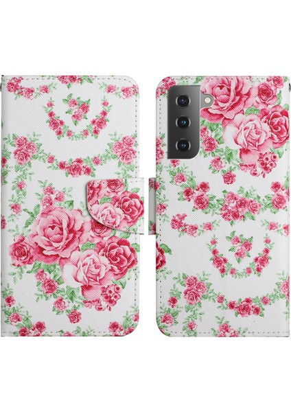Samsung Galaxy S22 5g Için Boyalı Deri Kılıf (Yurt Dışından)