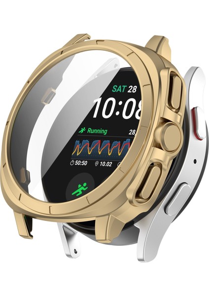 Sansung Galaxy Watch 7 44MM Için Pc + Temperli Film Izle Kılıfı (Yurt Dışından)