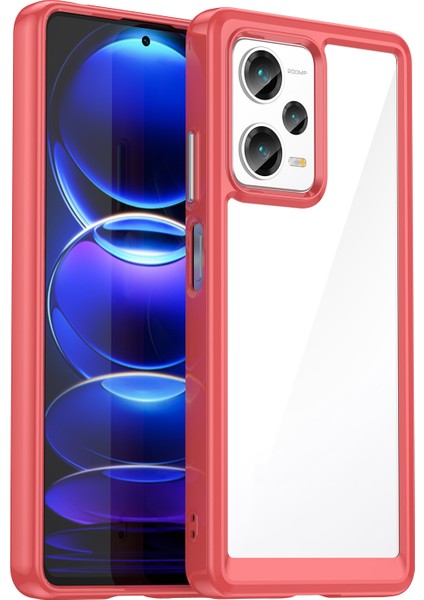 Xiaomi Redmi Note 12 Pro+ Çin / Global Için Akrilik + Tpu Telefon Kılıfı (Yurt Dışından)