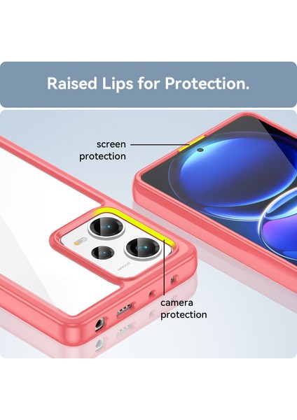 Xiaomi Redmi Note 12 Pro+ Çin / Global Için Akrilik + Tpu Telefon Kılıfı (Yurt Dışından) fırsatları