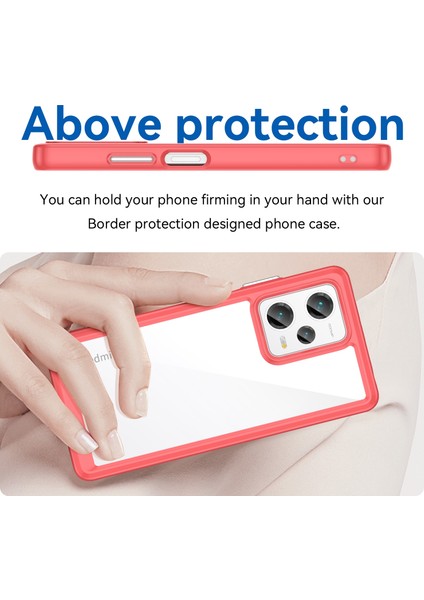 Xiaomi Redmi Note 12 Pro+ Çin / Global Için Akrilik + Tpu Telefon Kılıfı (Yurt Dışından) indirimleri