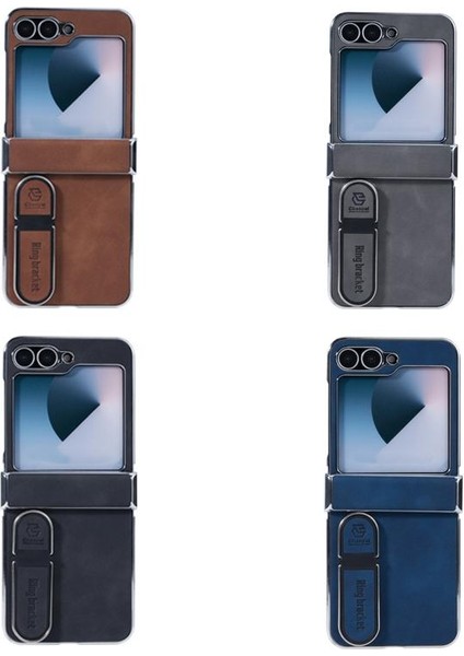 Samsung Galaxy Z Flip5 Için Görünmez Stand Tasarımlı Telefon Kılıfı (Yurt Dışından) fiyatları