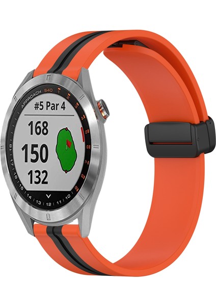 Garmin Approach S40 Için Silikon Saat Bandı (Yurt Dışından)