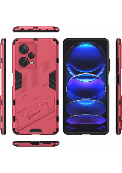 Xiaomi Redmi Note 12 Pro+ Çin Için Punk Zırh Telefon Kılıfı (Yurt Dışından) fiyatları