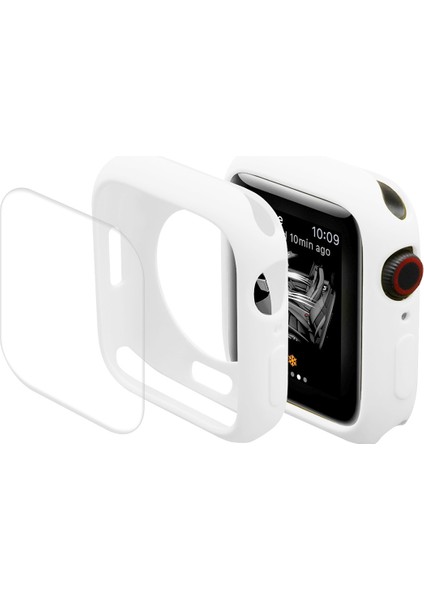 Tpu Kılıf + Apple Watch S 8/7 41MM Için Pet Film (Yurt Dışından)