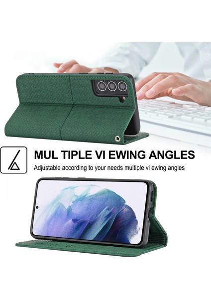 Samaung Galaxy S22 5g Için Dokuma Dokulu Telefon Pu Kılıf (Yurt Dışından) indirimleri