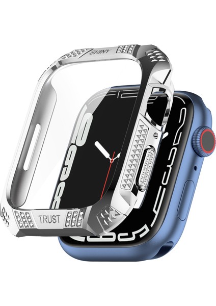 Apple Watch Serisi 9/8/7 45MM Için Temperli Film Kılıfı (Yurt Dışından)