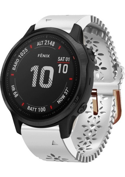 Garmin Fenix ​​6s Pro Için Silikon Saat Bandı (Yurt Dışından)