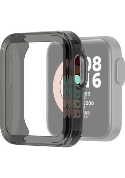Xiaomi Izle Renkli Spor Yarım Kapsama Tpu Kılıf Için Xiaomi Mi Izle Lite (Yurt Dışından)