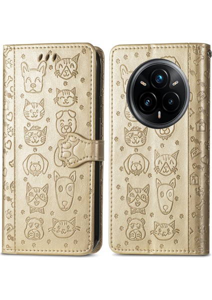 Realme 14 Pro+ Için Kedi ve Köpek Kabartmalı Kılıf (Yurt Dışından) modelleri