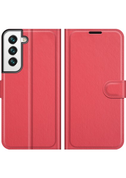 Samsung S22 Litchi Doku Çevirme Koruyucu Tpu Kılıf Galaxy S22 5g Için (Yurt Dışından) fiyatları