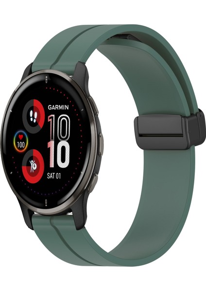 Garmin Venu 2 Plus Için Silikon Saat Bandı (Yurt Dışından)