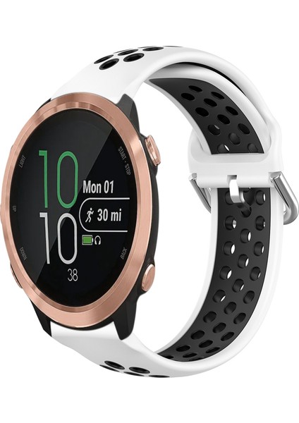 Garmin Forerunner 645 Için 20MM Silikon Saat Bandı (Yurt Dışından)