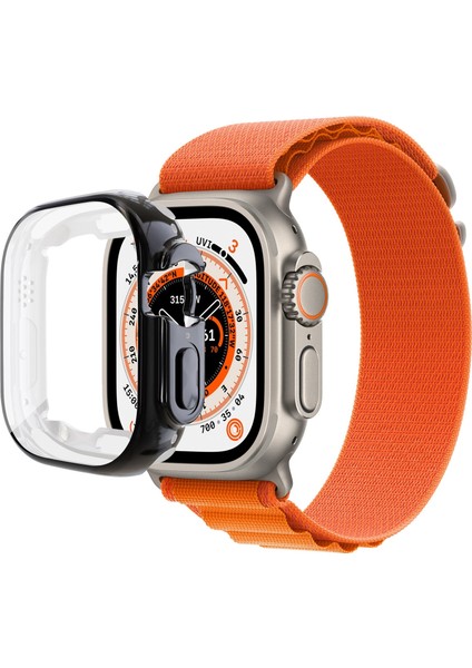 Apple Watch Ultra 49MM / Apple Watch Ultra 2 49MM Için Kaplama Tpu Koruyucu Kılıf (Yurt Dışından)