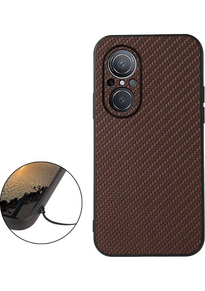 Huawei Nova 9 Se Ince Delik Için Karbon Fiber Kılıf (Yurt Dışından) modelleri
