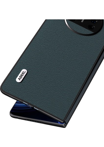 Huawei Mate X3 Için Hakiki Deri Dalga Telefon Kılıfı (Yurt Dışından) fırsatları