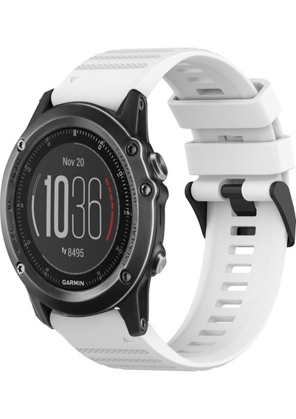 Garmin Fenix ​​3 Safir Için Silikon Saat Bandı (Yurt Dışından)