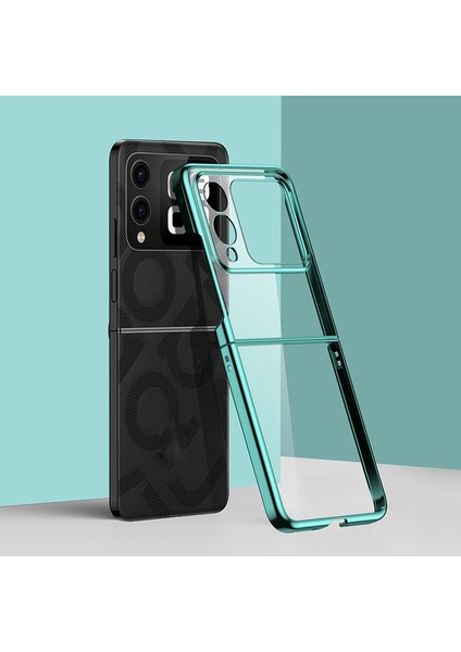 Huawei Nova Flip Için Elektrokaplama Telefon Kılıfı (Yurt Dışından)