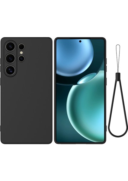 Samsung Galaxy S25 Ultra Için Sıvı Silikon Telefon Kılıfı (Yurt Dışından)