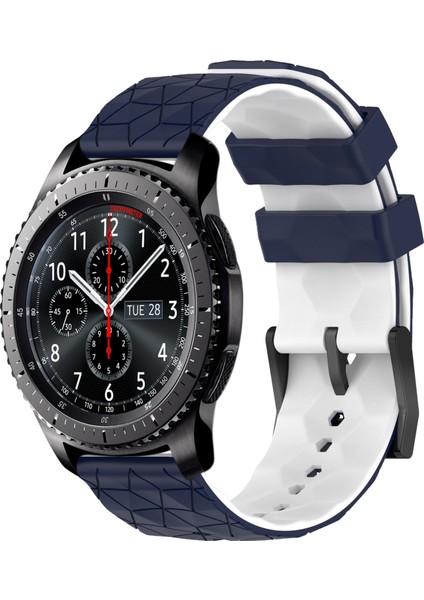 Samsung Gear S3 Frontier Için Iki Renkli Silikon Saat Bandı (Yurt Dışından)