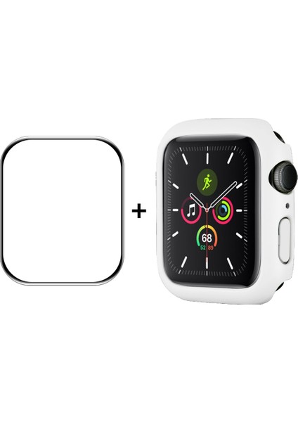 Apple Watch S 8/7 41MM Için Pc Çerçevesi + Ekran Filmi (Yurt Dışından)