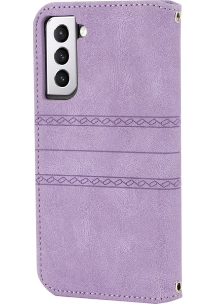 Samaung Galaxy S22 5g Için Pu + Tpu Kılıf (Yurt Dışından) modelleri