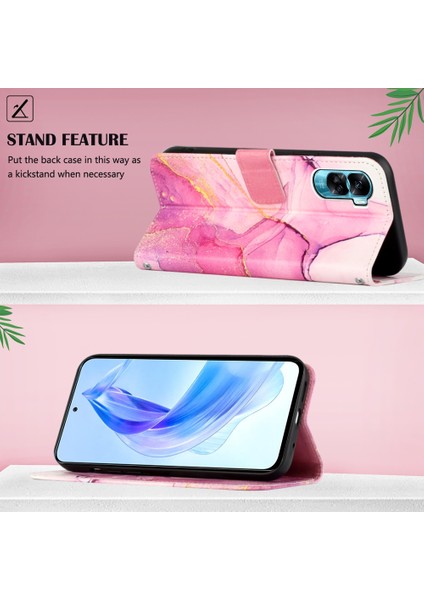 Honor 90 Lite Için Mermer Pu Kılıf (Yurt Dışından) fırsatları