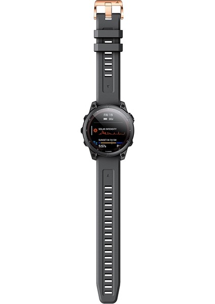 Garmin Fenix ​​5s Plus Için Gül Altın Tokalı Silikon Kayış (Yurt Dışından) fiyatları