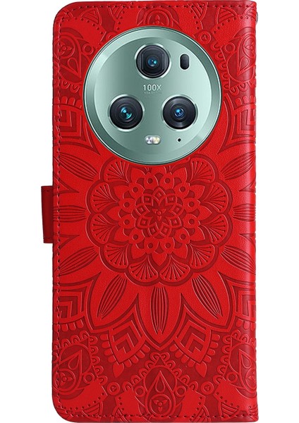 Honor Magic5 Pro Için Ayçiçeği Deri Kılıf (Yurt Dışından) modelleri