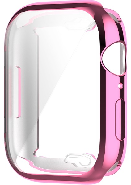Apple Watch Serisi 9/8/7 45MM Için Darbeye Dayanıklı Tpu Tam Koruyucu Shl (Yurt Dışından)