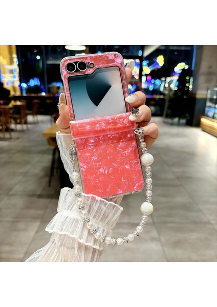 Samsung Galaxy Z Flip5 Için Sedefli Shl Doku Kılıf (Yurt Dışından) indirimleri