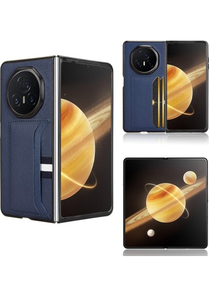 Honor Magic V3 Için Litchi Doku Telefon Kılıfı (Yurt Dışından)