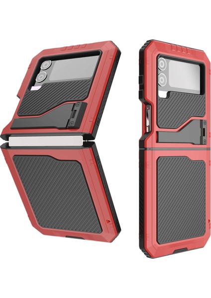 Samsung Galaxy Z Flip4 Için Metal Hayat Su Geçirmez Telefon Kılıfı (Yurt Dışından) fırsatları