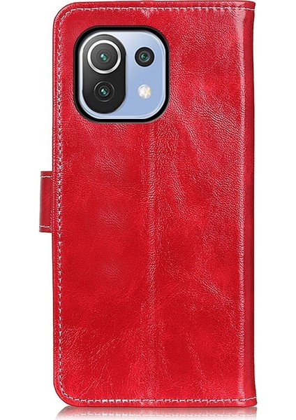 Xiaomi Mi 11 Lite 5g / 4g Için Crazy Horse Doku Pu Kılıf (Yurt Dışından) indirimleri