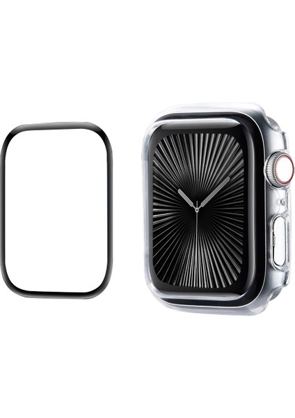 Apple Watch Serisi 10 42MM Için Yumuşak Filmli Saat Kılıfı (Yurt Dışından)
