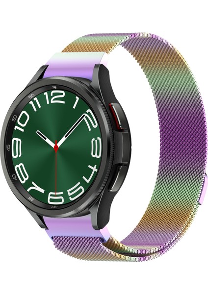 Samsung Galaxy Watch 6/6 Classic Için Manyetik Metal Kayış (Yurt Dışından)